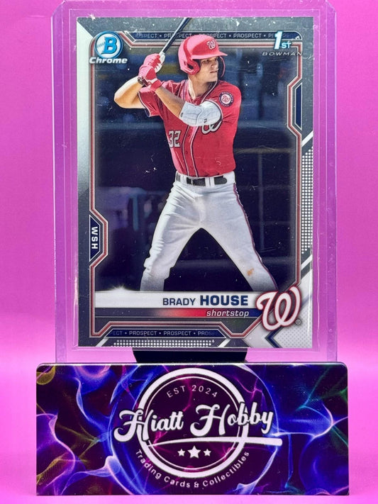 2021 Bowman Draft Chrome - Brady House #BDC-186  (RC)