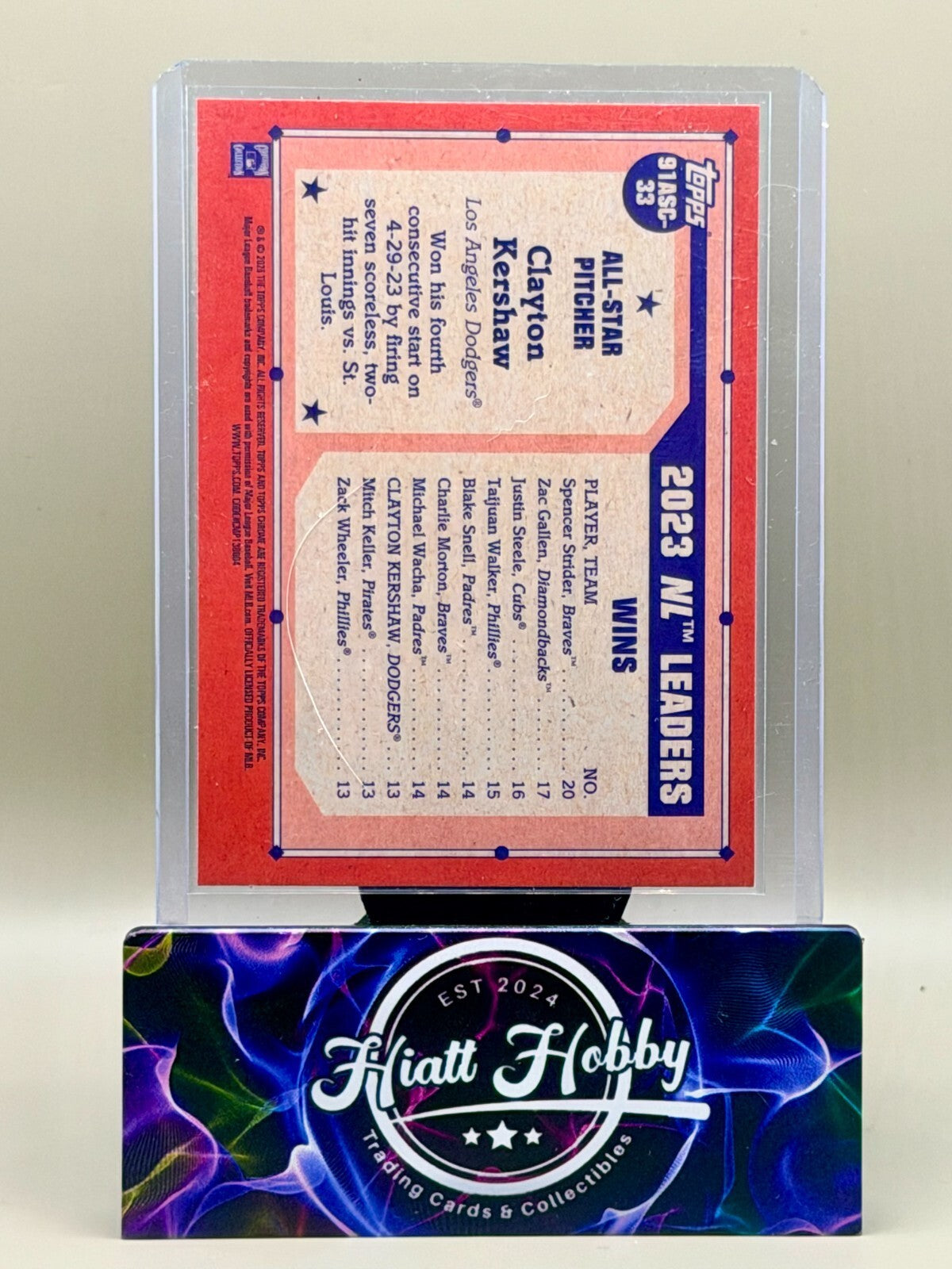 2026 Topps - #91ASC-33 Clayton Kershaw - 35th Anniversary All-Stars Chrome Mojo