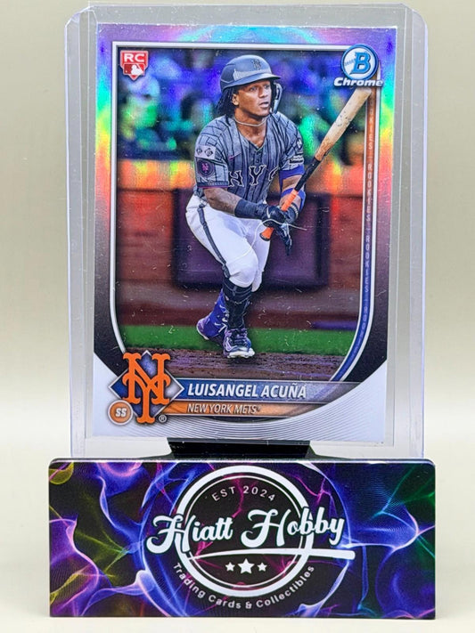 2025 Bowman Chrome - Luisangel Acuna #32 - Red Rookie Redempton SP (RC)