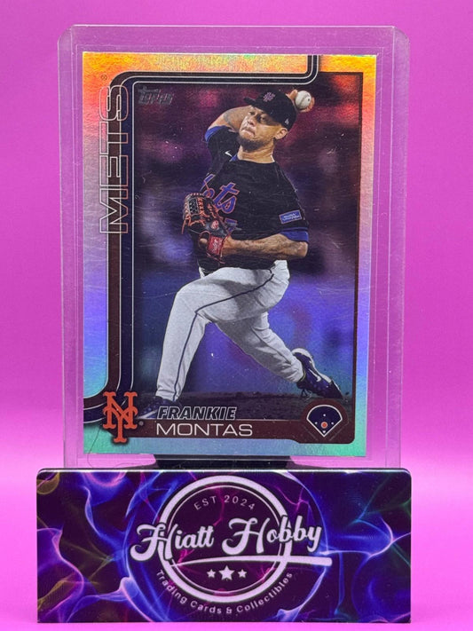 2025 Topps Series 2 - Frankie Montas #644 Rainbow Foilboard