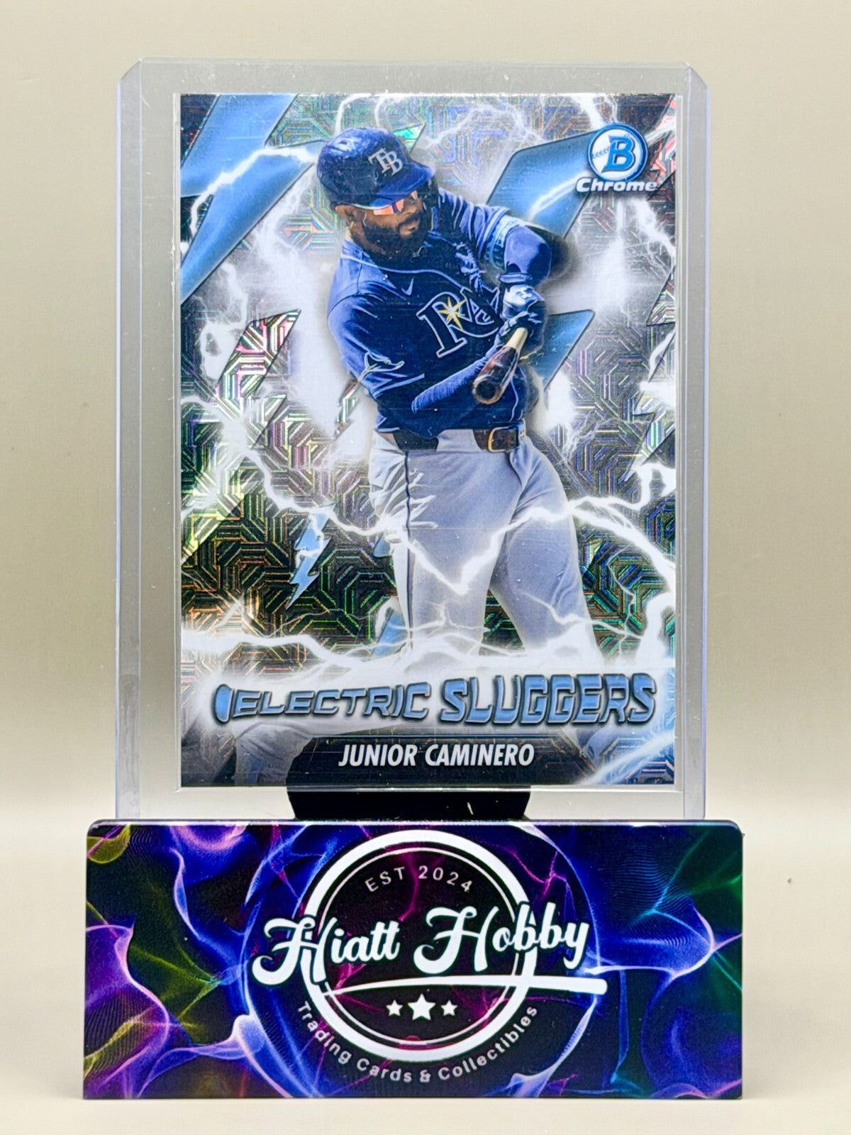 2026 Bowman Chrome Baseball - #ES-4 Junior Caminero - Electic Sluggers - Mojo