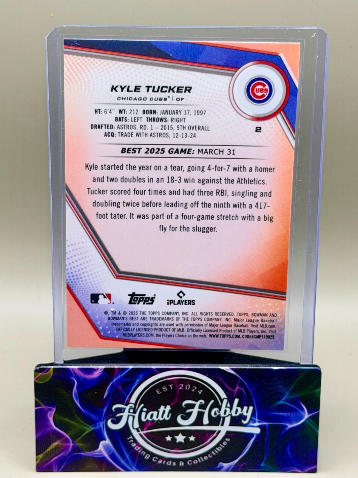 2025 Bowman's Best - Base & Refractors  - Complete your set.  RC and Superstars