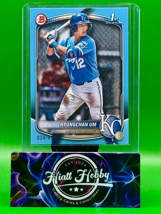 2025 Bowman - Hyungchan Um #BP-119 - Blue Paper /499