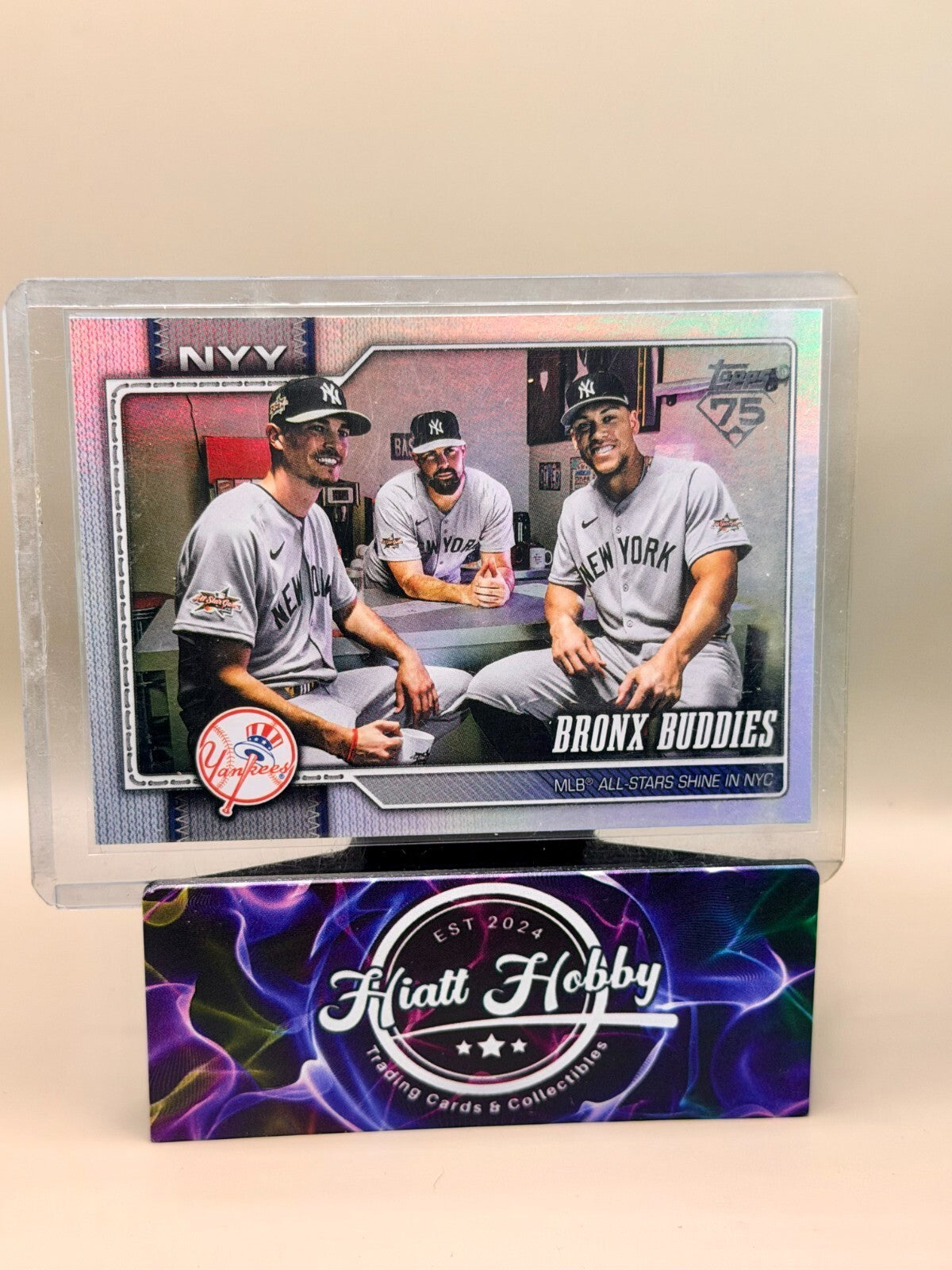 2026 Topps Series 1 - #302 Bronx Buddies - Rainbow Foil