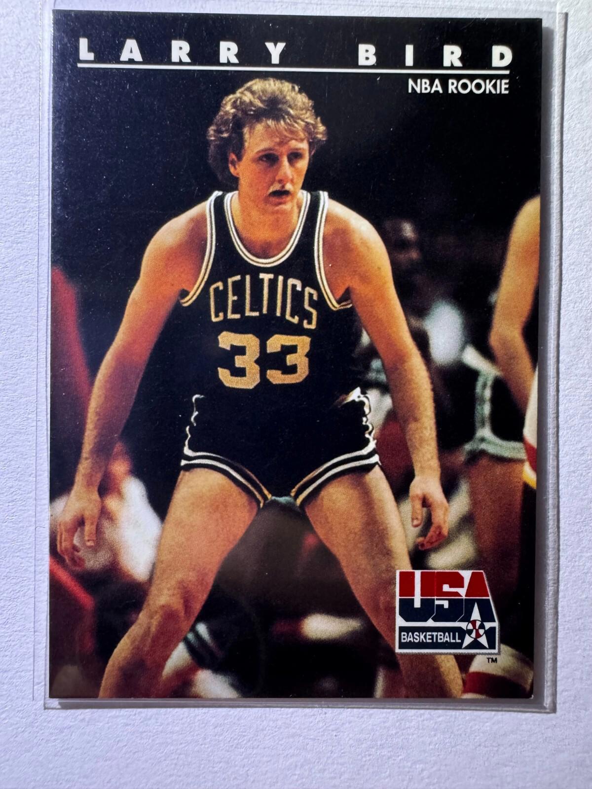 1992 Skybox USA Basketball Larry Bird - LOT of 4
