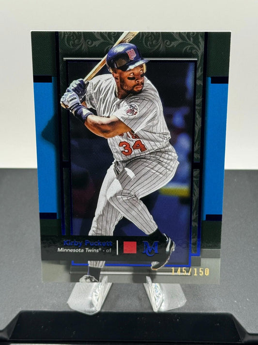 2024 Topps Museum Collection Baseball - Kirby Puckett #84 - Sapphire /150