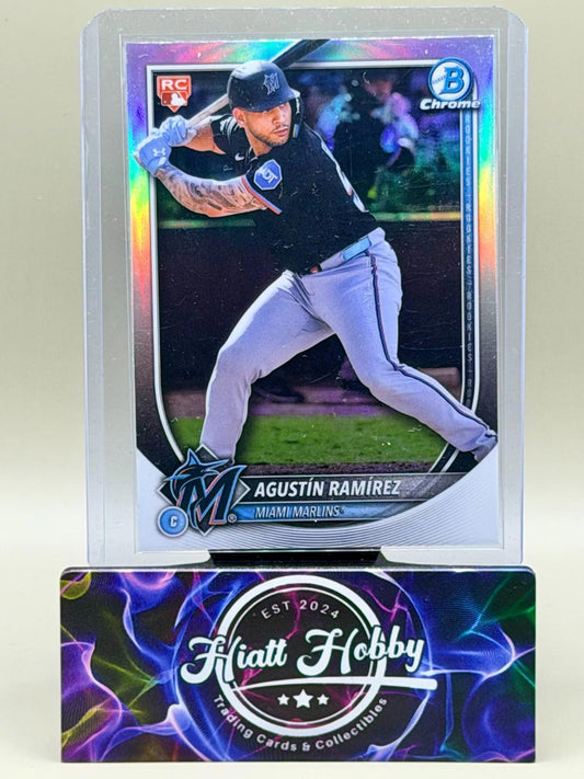 2025 Bowman Chrome - Agustin Ramirez #91 - Red Rookie Redempton SP (RC)