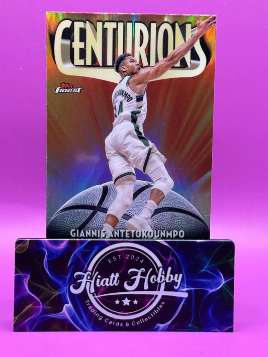 2023 Topps Finest Basketball - Giannis Antetokounmpo #C-7 - Centurions CASE HIT