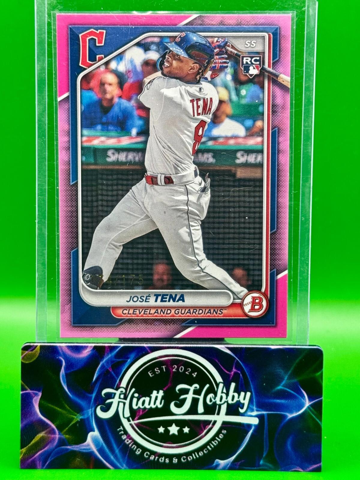 2024 Bowman Baseball - Jose Tena #30 - Pink Parallel /175 (RC)