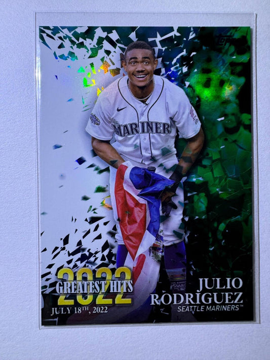 2023 Topps Julio Rodriguez 2022 Greatest Hits #22GH22