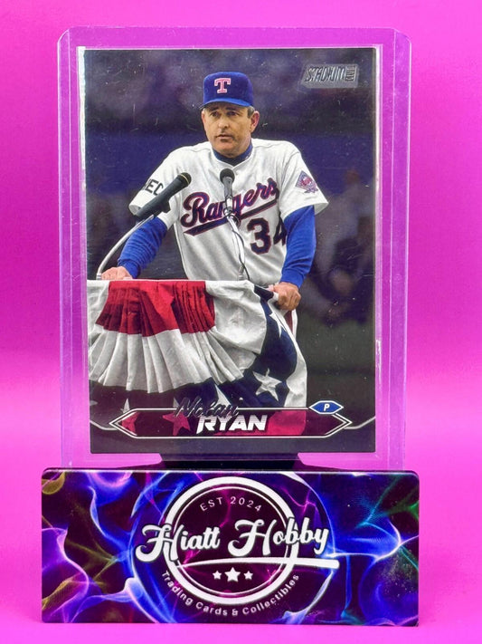 2024 Topps Stadium Club - Nolan Ryan #108 - Black Foil