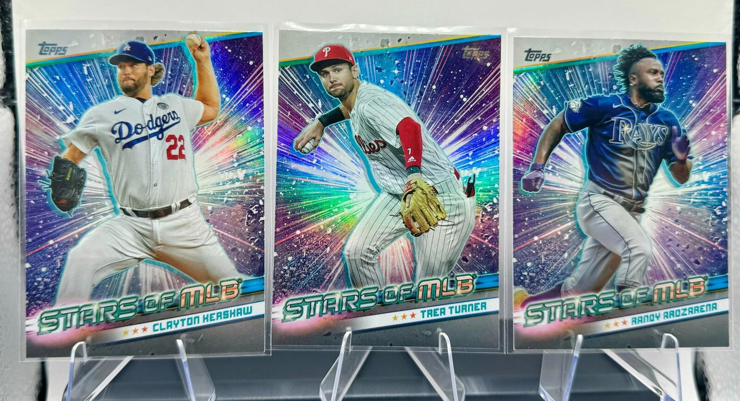2024 Topps and Topps Chrome Stars of MLB - Lot of 12