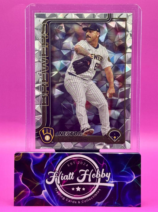2025 Topps Series 2 - Nestor Cortes #604 - Diamante Foilboard