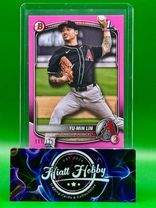 2025 Bowman - Yu-Min Lin BP-27- Pink Paper /175