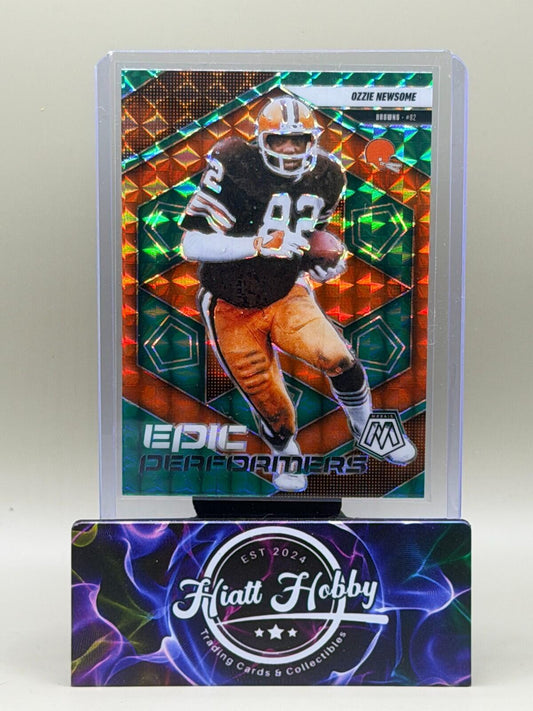 2025 Panini Mosaic Football - #16 Ozzie Newsome - Epic Performers - Green Mosaic