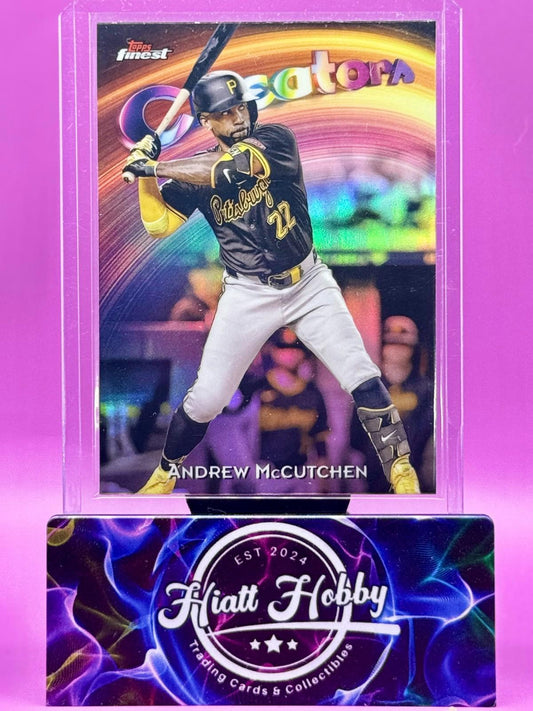 2025 Topps Finest - Andrew McCutchen #C-2 - Creators - Refractor