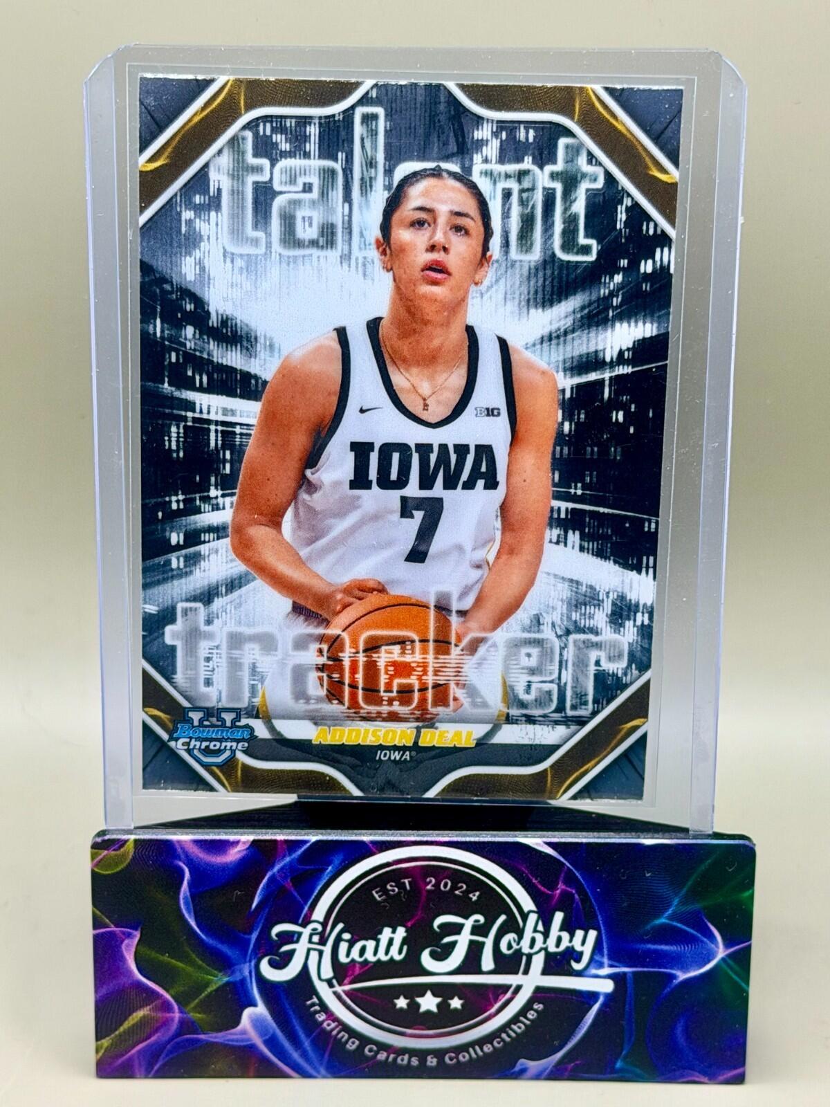 2025-26 Bowman Chrome Basketball - #TT-24 Addison Deal - Talent Tracker