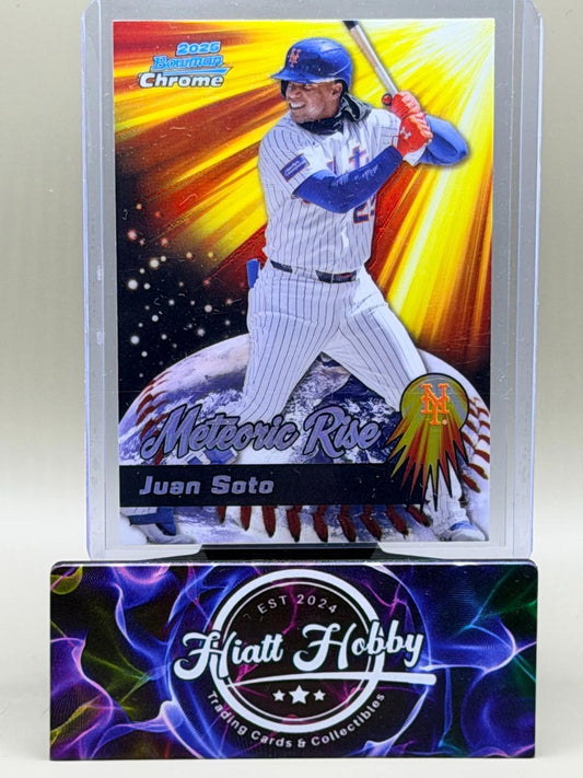 2025 Bowman Chrome - Meteoric Rise Juan Soto #MR-15