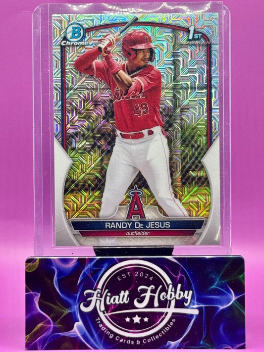 2023 Bowman Chrome - Randy De Jesus #BDC-19 - Mojo Refractor (RC)