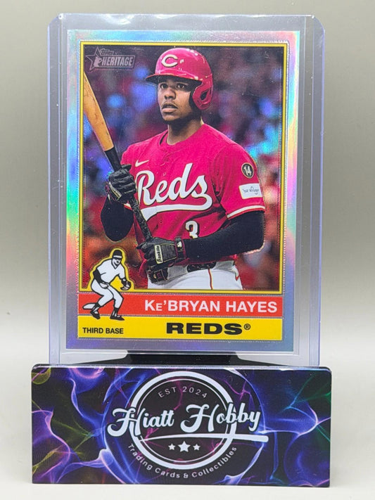 2025 Topps Heritage High Number - Ke'Bryan Hayes #580 - Chrome Refractor