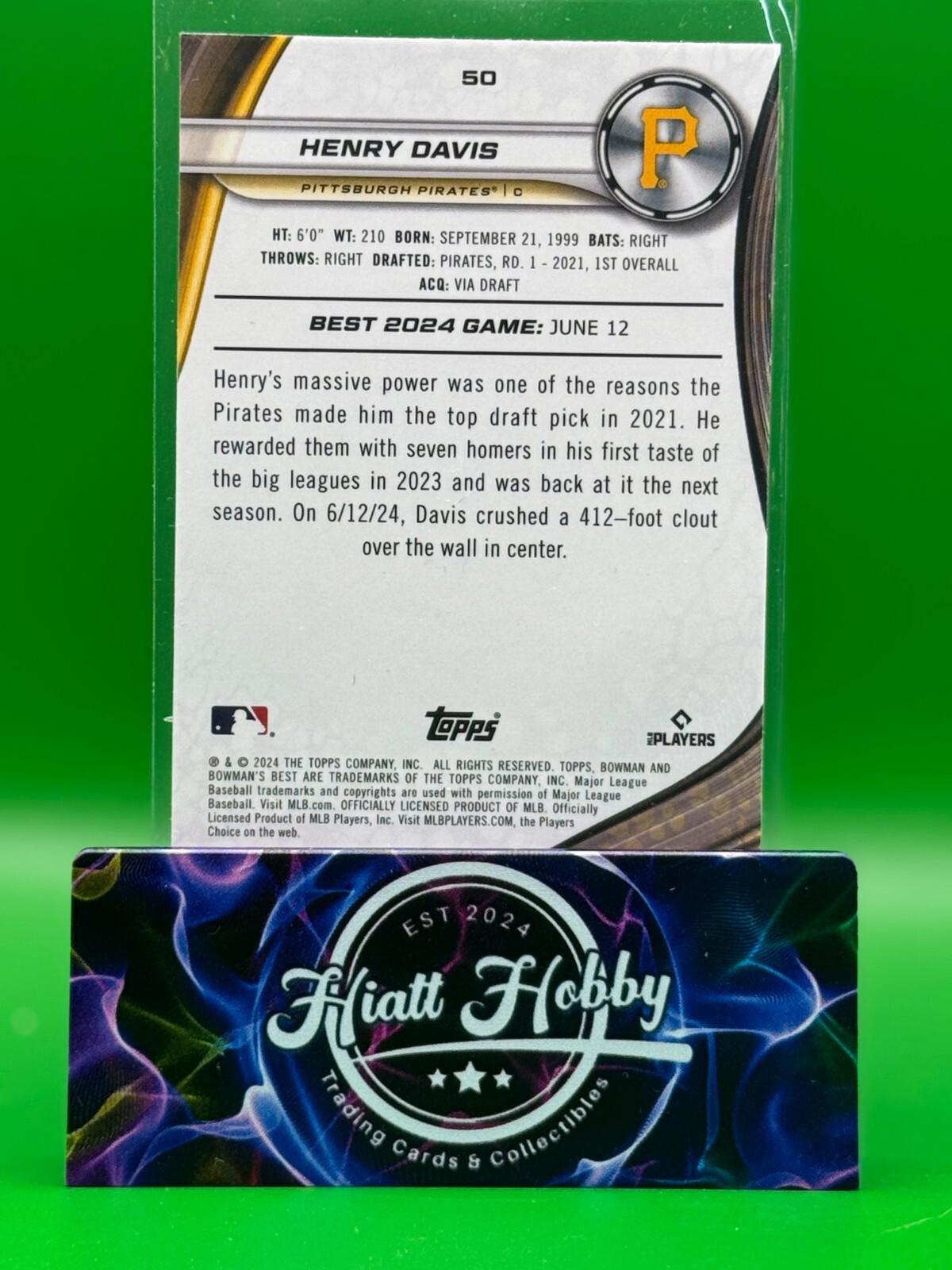 2024 Bowman's Best - Chase Burns #TP-28 - Wave Refractor