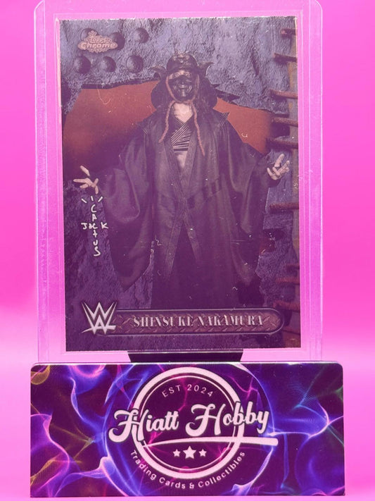 2025 Topps Chrome Cactus Jack WWE - Shinsuke Nakamura #41