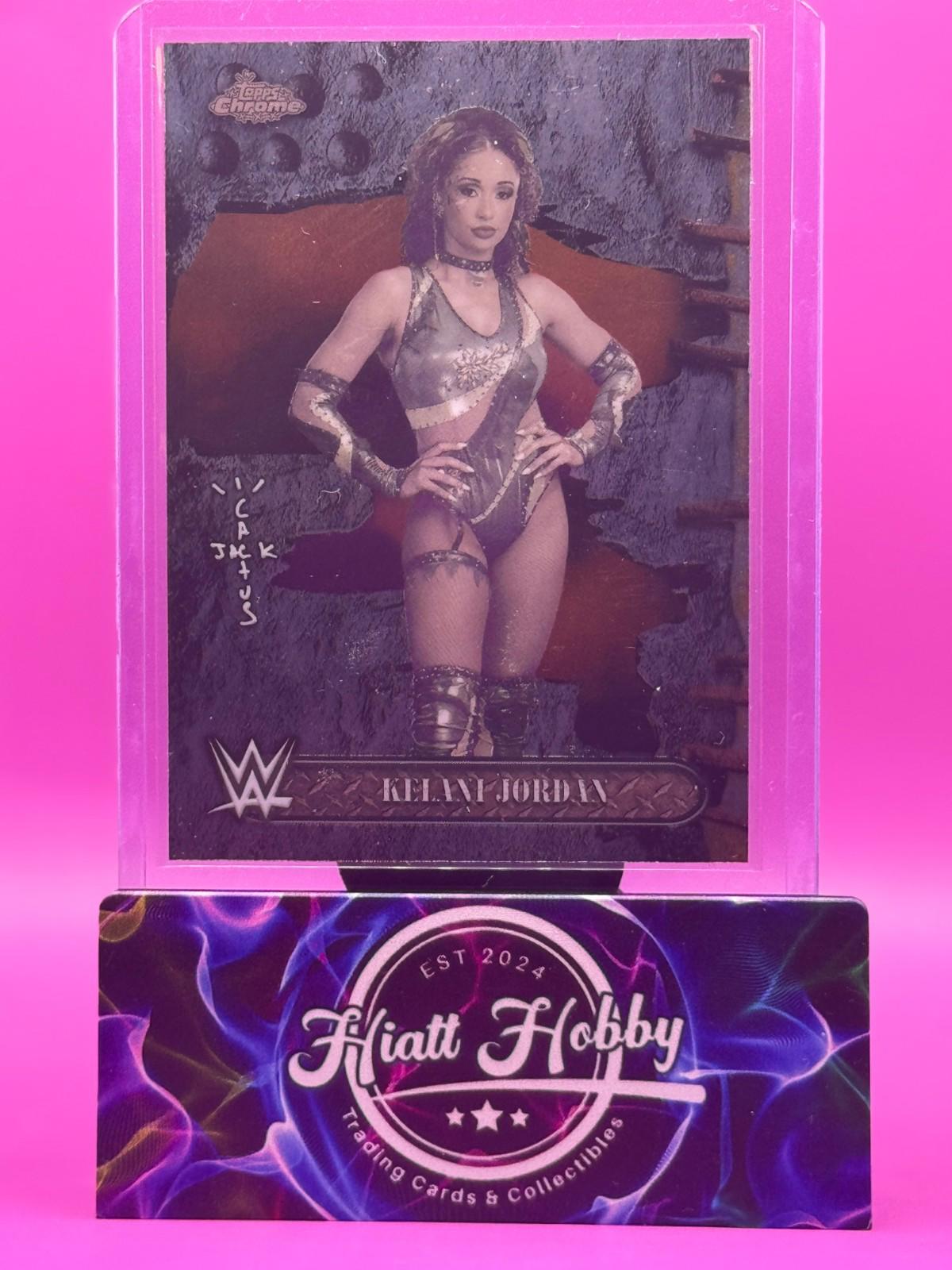 2025 Topps Chrome Cactus Jack WWE - Kelani Jordan #57