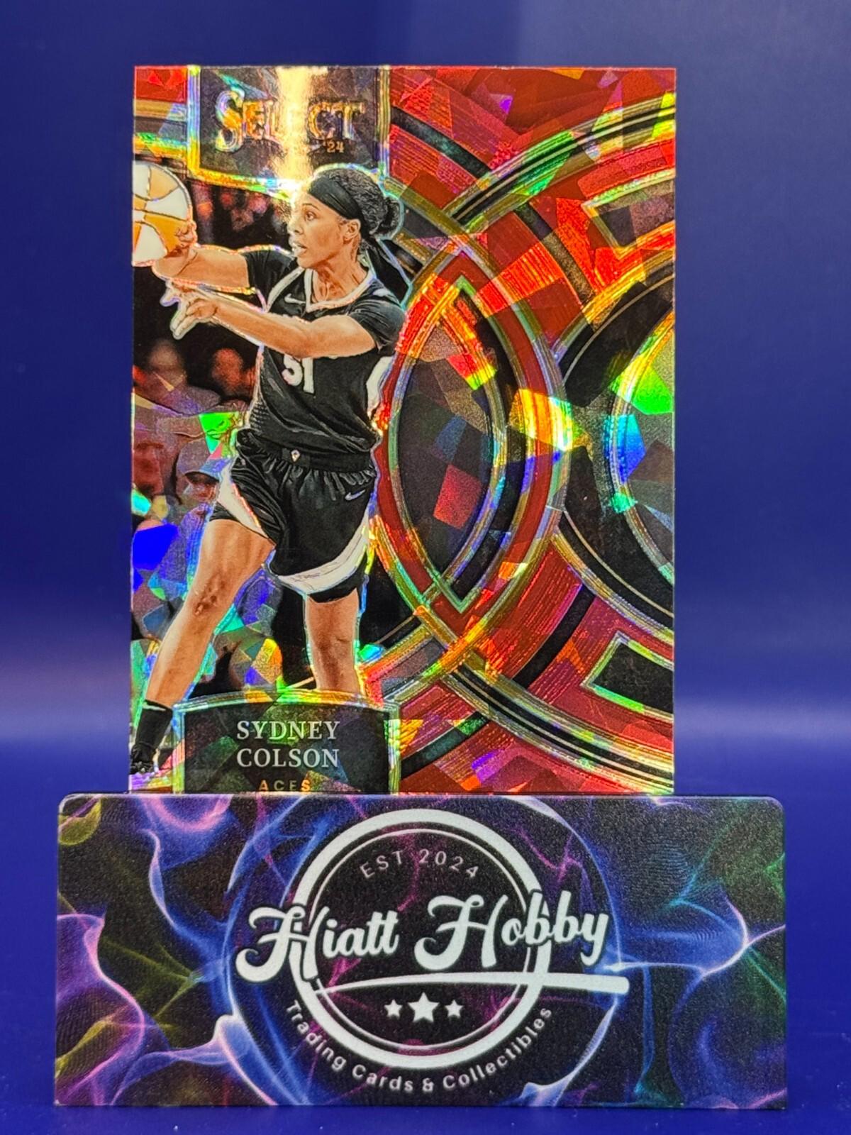 2024 Panini Select WNBA - Premier Level #148 - Sydney Colson - Red Ice