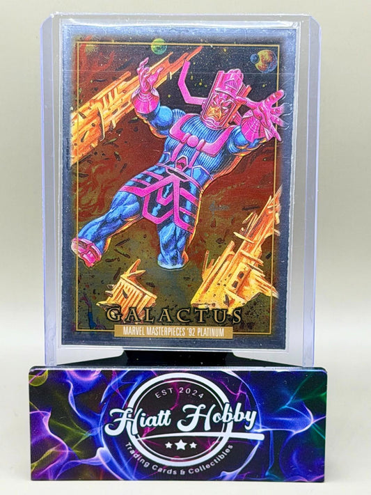 2024 Panini Skybox Marvel Masterpieces '92 Platinum - Galactus #30