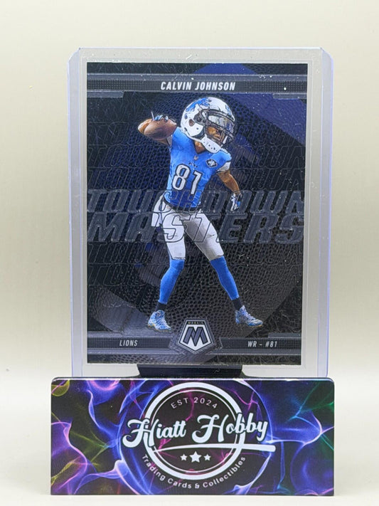 2025 Panini Mosaic Football - #16 Calvin Johnson - Touchdown Masters