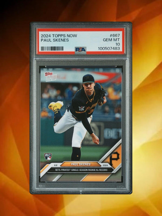 2024 Topps Now - #667 Paul Skenes (RC)