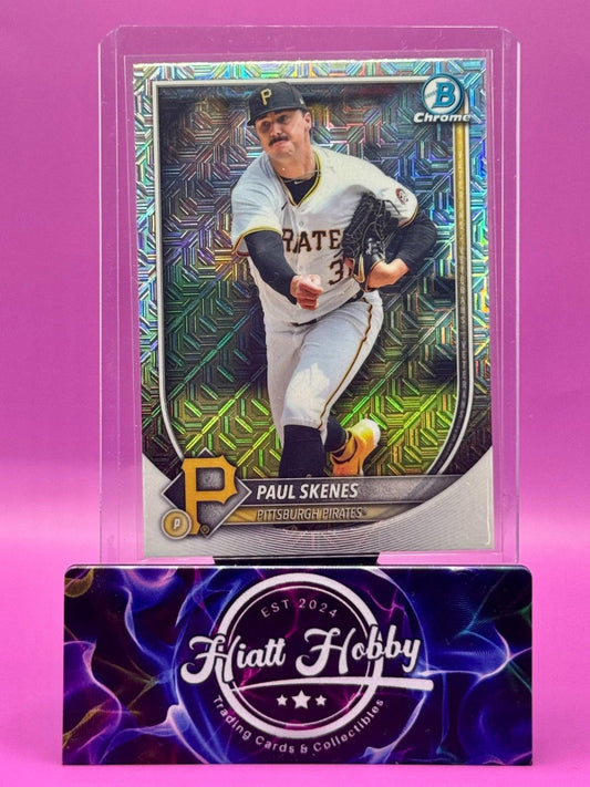 2025 Bowman Chrome - Paul Skenes #30 - Mojo Refractor