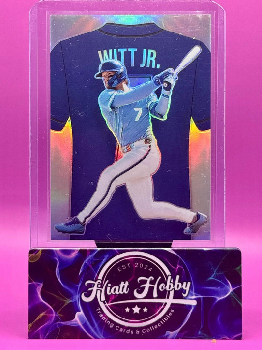 2025 Panini Crusade - Bobby Witt Jr #9 - Numbers - Silver Prizm