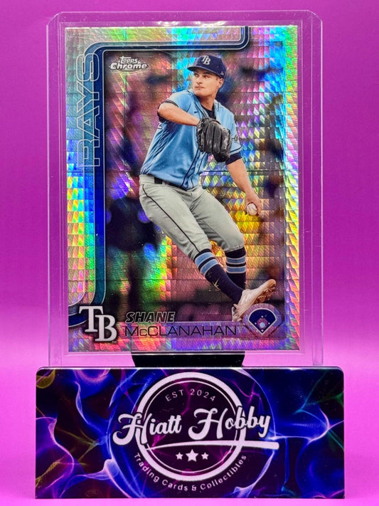 2025 Topps Chrome - Shane McClanahan #135 Prism Refractor