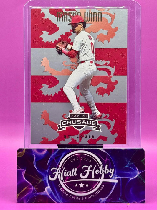 2025 Panini Crusade - Masyn Winn #117 - Silver