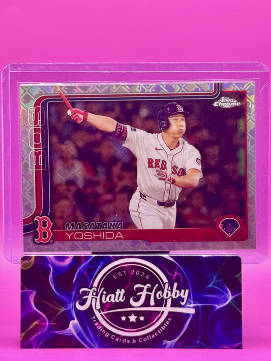 2025 Topps Chrome Logofractor - Masataka Yoskida #141