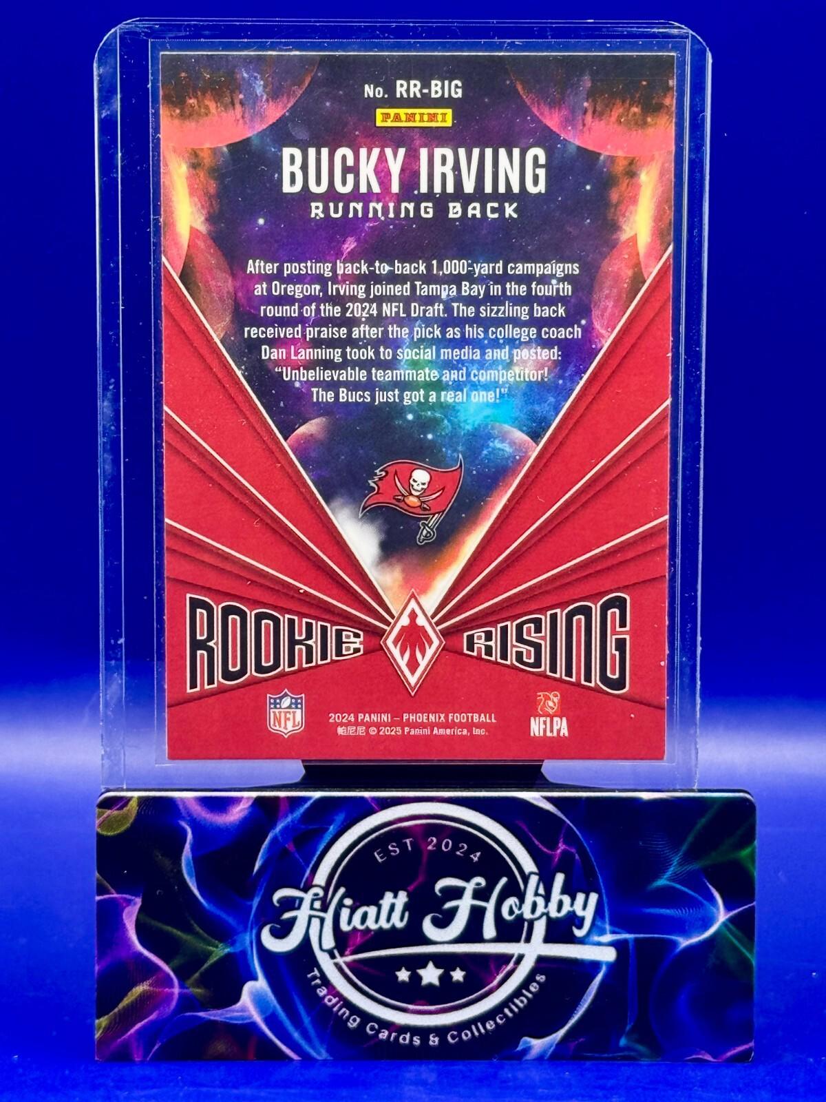 2024 Panini Phoenix - Bucky Irving #RR-BIG - Rookie Rising (RC)