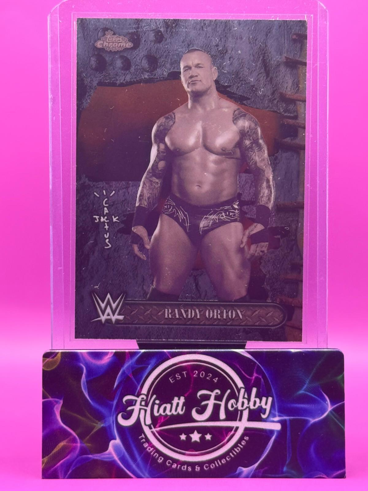 2025 Topps Chrome Cactus Jack WWE - Randy Orton #7