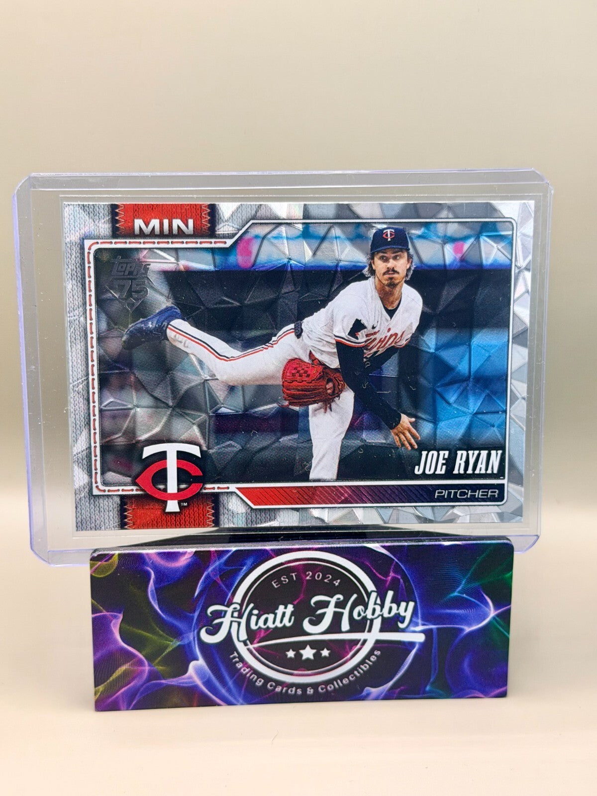 2026 Topps Series 1 - #54 Joe Ryan - Diamante Foil