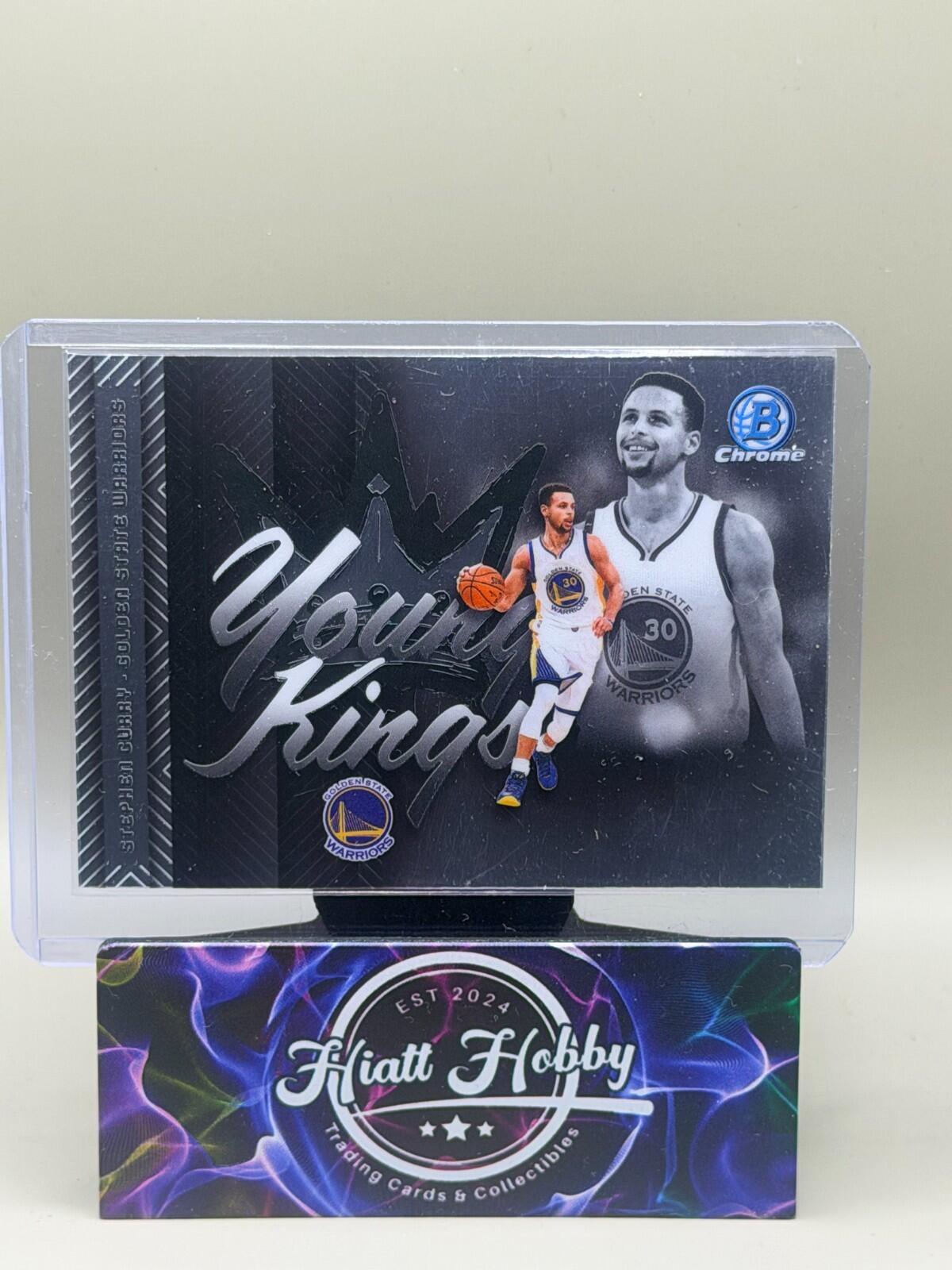 2025-26 Bowman Chrome Basketball - #YK-4 Stephen Curry - Young Kings