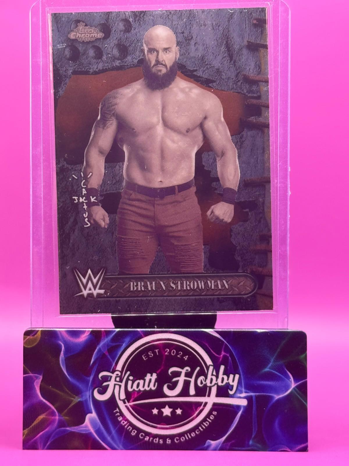 2025 Topps Chrome Cactus Jack WWE - Braun Strowman #68