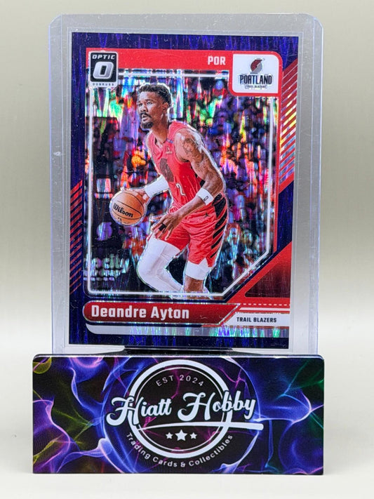 2024-25 Panini Donruss Optic - Deandre Ayton #37 - Purple Shock Prizm