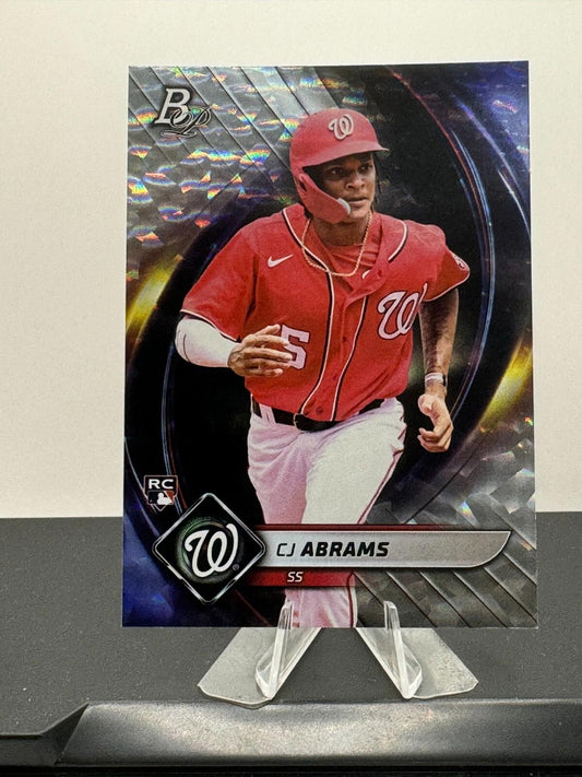 2022 Topps C.J. Abrams #14 - ICE REFRACTOR