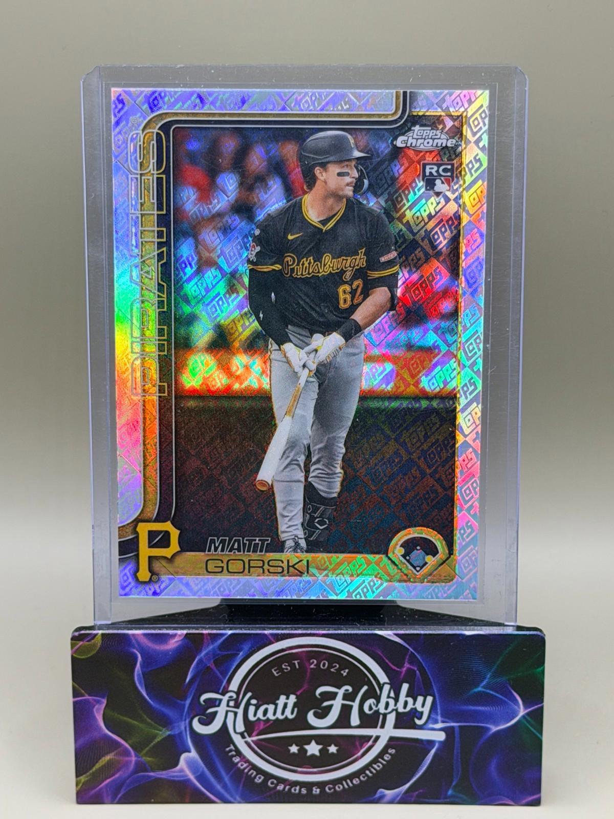 2025 Topps Chrome Update - Matt Gorski #USC99 - Fanatics Logo Refractor (RC)