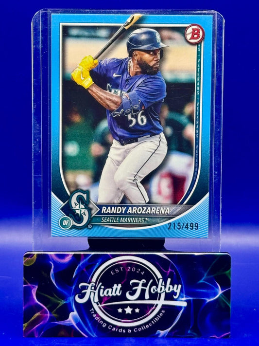 2025 Bowman - Randy Arozarena #19 - Blue Sky Border /499