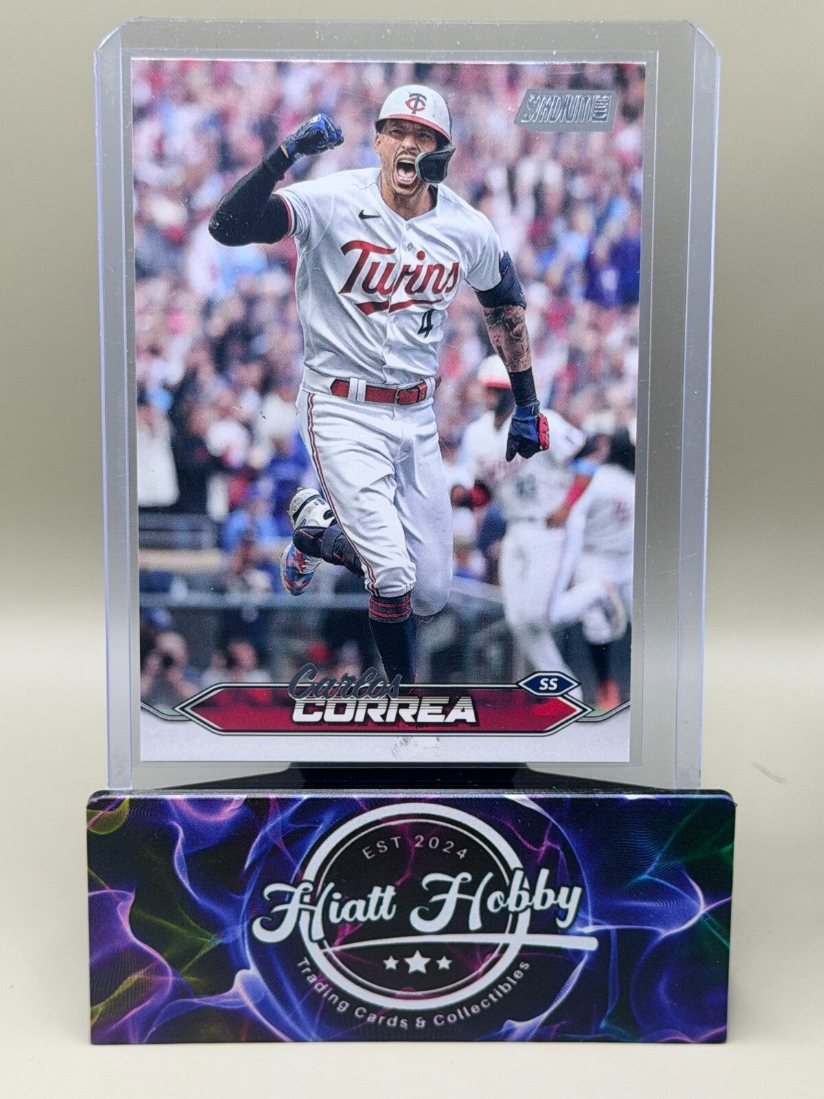 2024 Topps Stadium Club - #118 Carlos Correa