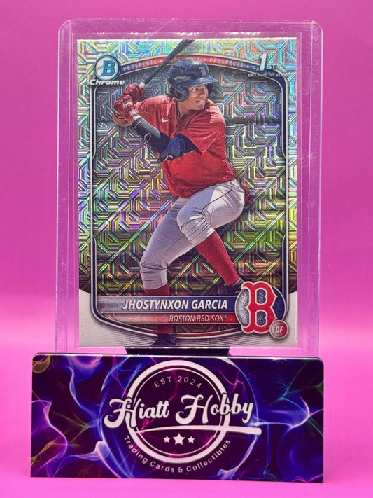 2025 Bowman Chrome - Jhostynxon Garcia #BCP-43 - Mojo Refractor