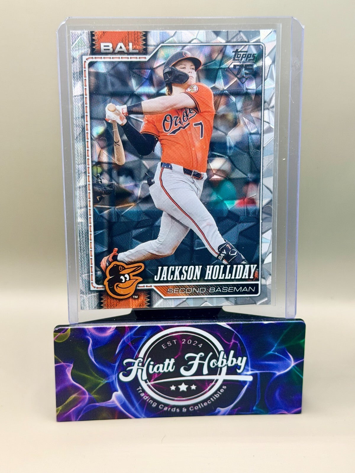 2026 Topps Series 1 - #92 Jackson Holliday - Diamante Foil