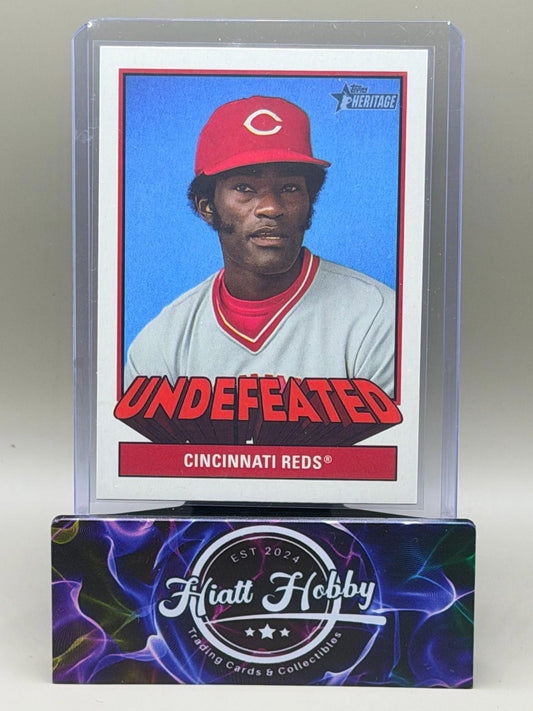 2025 Topps Heritage High Number - George Foster #U-5 - Undefeated