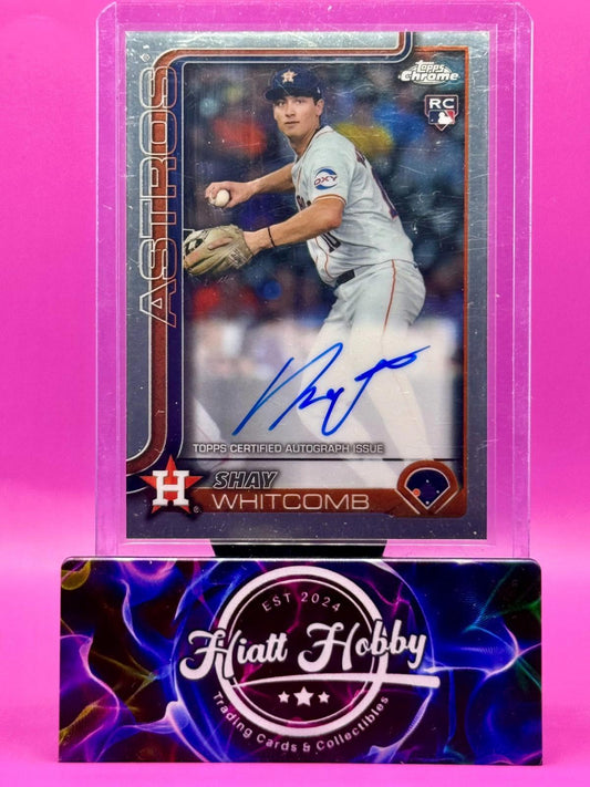 2025 Topps Chrome - Shay Whitcomb #RA-SW - Rookie Auto (RC, AU)